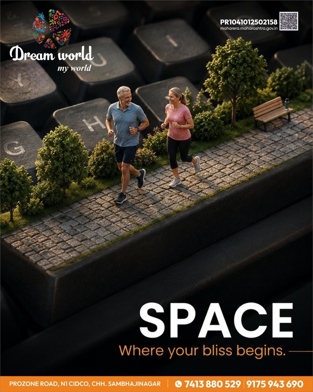 One World green community social media creative